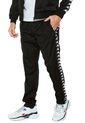 Pantalón Negro-Blanco Kappa de Kappa