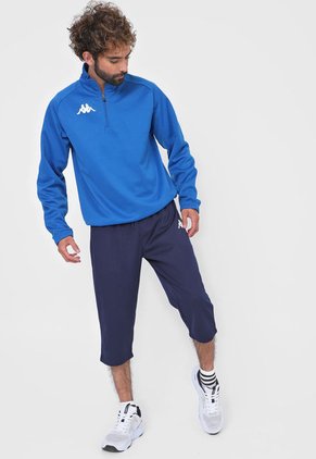 Sudadera Azul-Blanco Kappa 4 Soccer Wranzon
