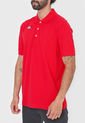 Camiseta Polo Rojo-Negro Kappa Logo Sharas de Kappa