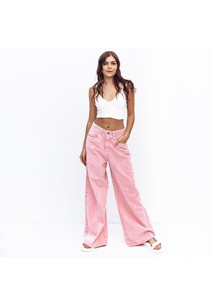 Pantalon Bota Campana Talle Alto Erimi - Compra Ahora | Dafiti Colombia