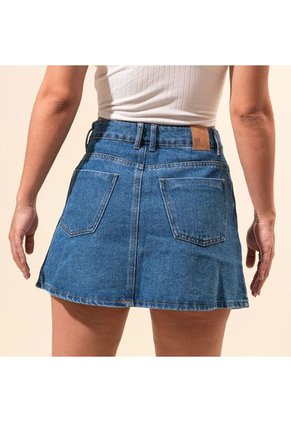 Falda Ajustada Talle Alto Arpre