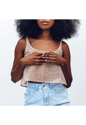 Camiseta Amplia Corta Manga Sisa Sutil