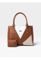 Bolso Dama Cartera Mujer Karla Chacon Olga Miel de KARLA CHACON