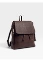 Bolso Morral Maletin Casual Mediano De Dama Mujer Karla Chacon Pace Cafe de KARLA CHACON