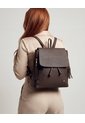 Bolso Morral Maletin Casual Mediano De Dama Mujer Karla Chacon Pace Cafe de KARLA CHACON