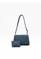 Bolso Manos Libres De Dama Mujer Karla Chacon Cuba Azul de KARLA CHACON