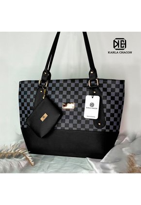 Bolso Dama Cartera Mujer Karla Chacon Gala Negro