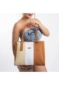 Set Para Mujer Bolso Tote + Bolso Manos Libres + Monedero Karla Chacon de KARLA CHACON