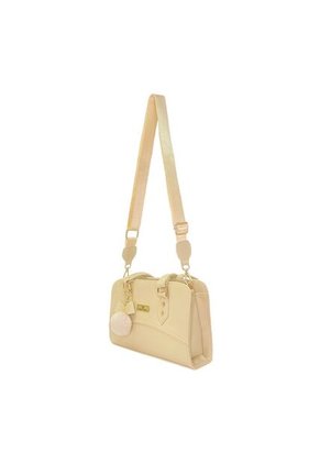 Bolso Cartera De Dama Mujer Karla Chacon June Beige