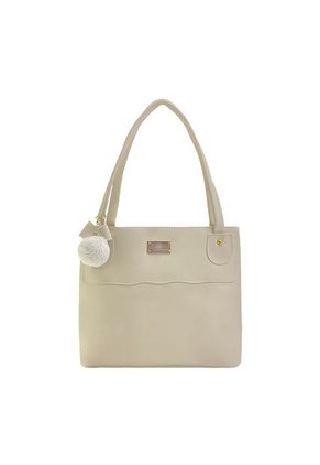 Bolso Dama Cartera Mujer Karla Chacon Gema Beige
