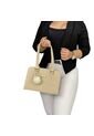 Bolso Cartera De Dama Mujer Karla Chacon June Beige de KARLA CHACON