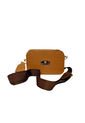 Bolso Manos Libres De Dama Mujer Karla Chacon Evah Miel de KARLA CHACON