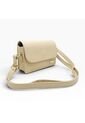 Bolso Manos Libres Casual Karla Chacon Nova Beige de KARLA CHACON