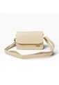 Bolso Manos Libres Casual Karla Chacon Nova Beige de KARLA CHACON