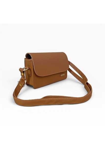 Bolso Manos Libres Casual Karla Chacon Nova Miel