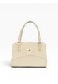 Bolso Cartera De Dama Mujer Karla Chacon June Beige de KARLA CHACON