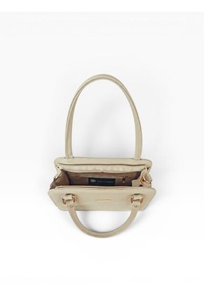 Bolso Cartera De Dama Mujer Karla Chacon June Beige