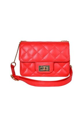 Bolso Satchel Manos Libres Bandolera De Dama Mujer Karla Chacon Sanz Rojo