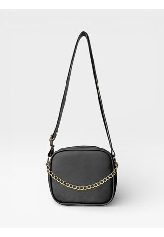 Bolso Bandolera Manos Libres De Dama Mujer Karla Chacon Sade Negro KARLA CHACON