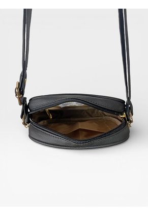 Bolso Bandolera Manos Libres De Dama Mujer Karla Chacon Sade Negro
