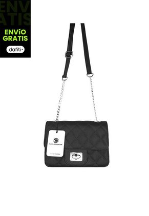 Bolso Manos Libres De Dama Mujer Karla Chacon Sanz Negro