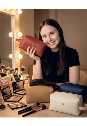 Cosmetiqueros Bolso Organizador Neceser Para Maquillaje O Viaje Karla Chacon