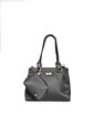 Bolso Cartera Doble Funcion Dama Mujer Karla Chacon Naza Negro de KARLA CHACON