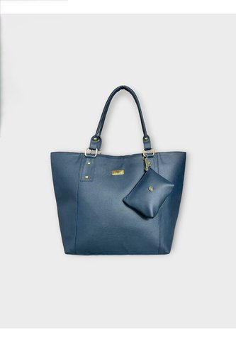 Bolso Tote Cartera Dama Cartera Mujer Karla Chacon Mila Azul KARLA CHACON