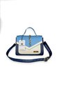 Bolso Manos Libres De Dama Mujer Karla Chacon Magy Azul de KARLA CHACON