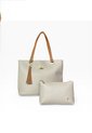Bolso Dama Cartera Mujer Karla Chacon Gady Beige de KARLA CHACON