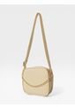 Bolso Manos Libres De Dama Mujer Karla Chacon Sade Beige de KARLA CHACON