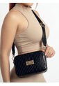 Bolso Bandolera Manos Libres De Dama Mujer Karla Chacon Evah Negro de KARLA CHACON