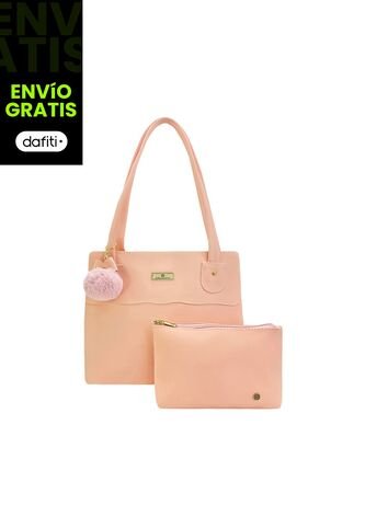 Bolso Dama Cartera Mujer Karla Chacon Gema Rosa KARLA CHACON