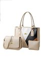 Set De Bolsos Para Mujer Bolso Tote, Bolso Manos Libres, Monedero Karla Chacon de KARLA CHACON