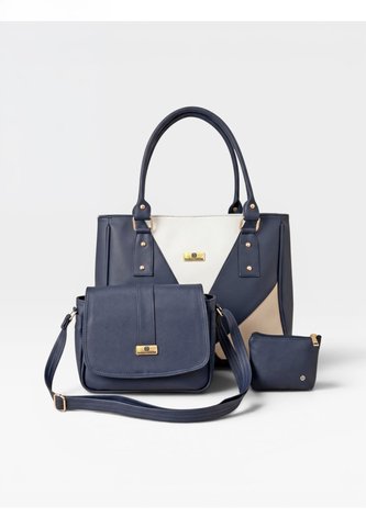 Set De Bolsos Para Mujer Bolso Tote, Bolso Manos Libres, Monedero Karla Chacon KARLA CHACON