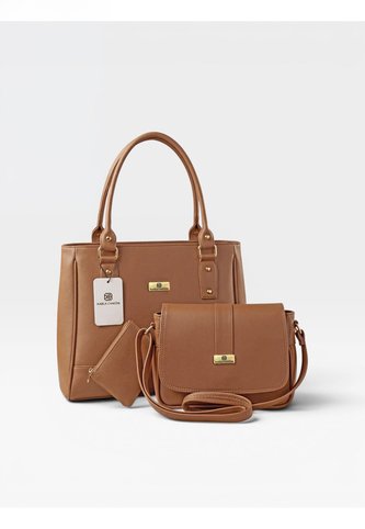 Set De Bolsos Para Mujer Bolso Tote, Bolso Manos Libres, Monedero Karla Chacon KARLA CHACON