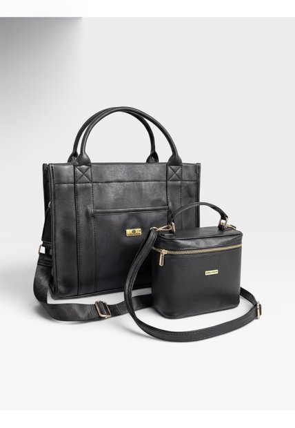Set Dos Piezas Combo Bolso Tote Grande + Mediano Karla Chacon