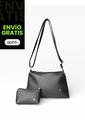 Bolso Bandolera Manos Libres De Dama Mujer Karla Chacon Cuba Negro de KARLA CHACON