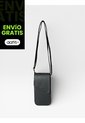 Bolso Bandolera Pequeño Manos Libres Portacelular Karla Chacon Geny Negro de KARLA CHACON