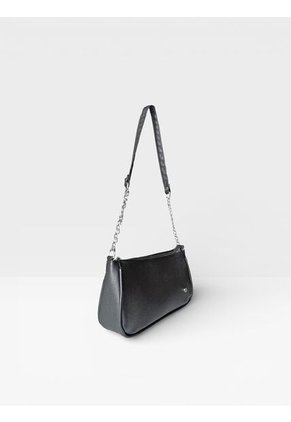 Bolso De Hombro Cartera Mujer Dama Karla Chacon Romy Negro