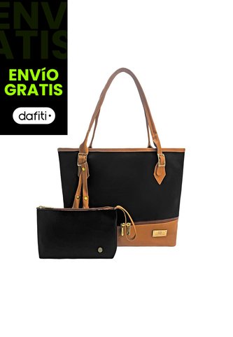 Bolso Dama Cartera Mujer Karla Chacon Asia Negro KARLA CHACON