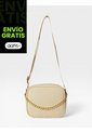 Bolso Manos Libres De Dama Mujer Karla Chacon Sade Beige de KARLA CHACON