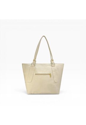 Bolso Tote Elegante Para Mujer Con Monedero Karla Chacon Gala Beige