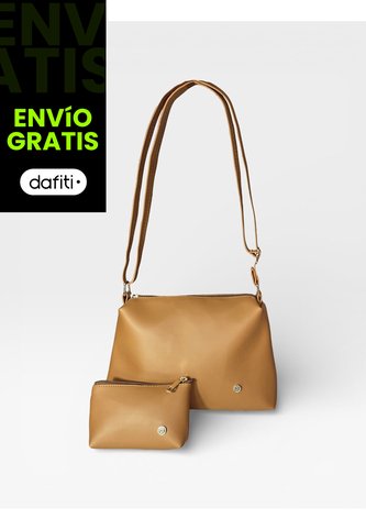 Bolso Bandolera Manos Libres De Dama Mujer Karla Chacon Cuba Miel KARLA CHACON