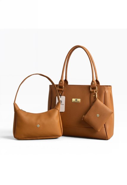Set De Tres Piezas Combo Tote + Manos Libres + Monedero Karla Chacon