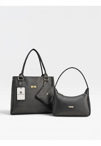 Set De Tres Piezas Combo Tote + Manos Libres + Monedero Karla Chacon KARLA CHACON