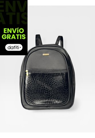 Morral Maletin Universidad Mediano De Dama Mujer Karla Chacon Nely Negro KARLA CHACON