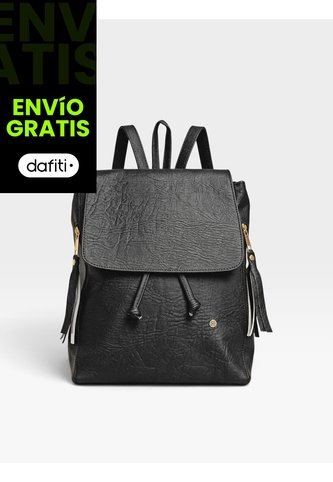 Bolso Morral Maletin Casual Mediano De Dama Mujer Karla Chacon Pace Negro KARLA CHACON