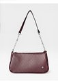 Bolso De Hombro Cartera Mujer Dama Karla Chacon Romy Vino de KARLA CHACON