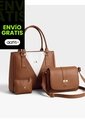 Set De Bolsos Para Mujer Bolso Tote, Bolso Manos Libres, Monedero Karla Chacon de KARLA CHACON